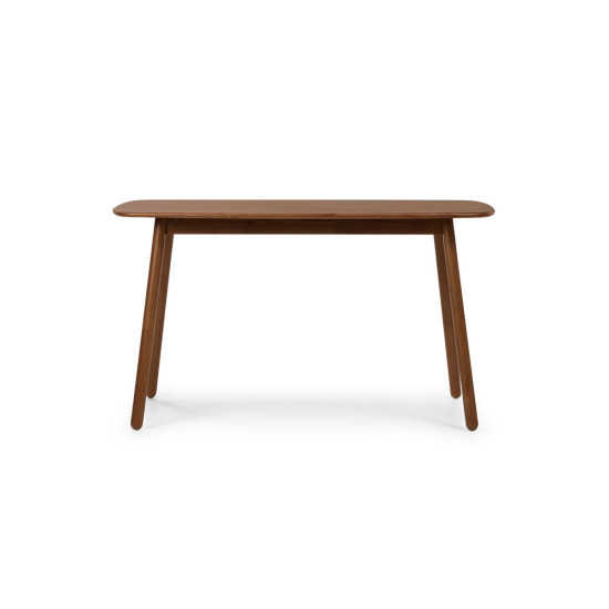 Woodwall Dining Table - W135, Dark