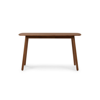 Woodwall Dining Table - W135, Dark