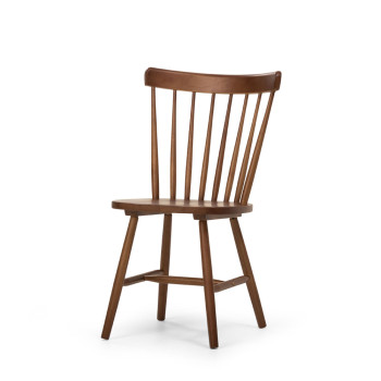 Woodwall Dining Chair, Dark