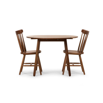 Woodwall Dining Chair, Dark