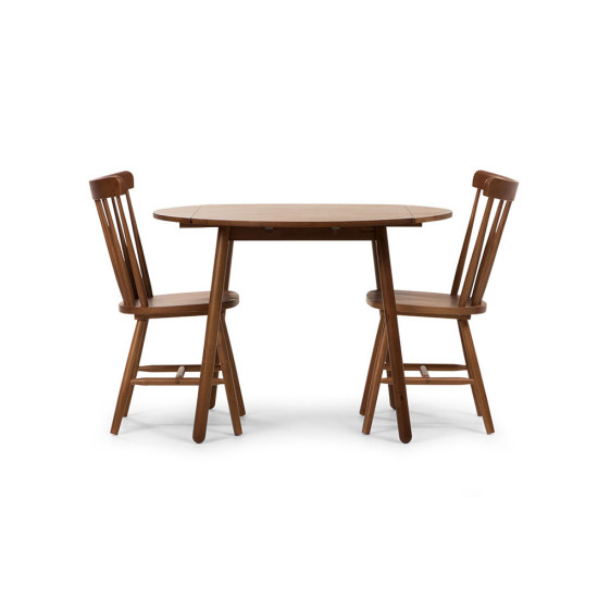 Woodwall Dining Chair, Dark