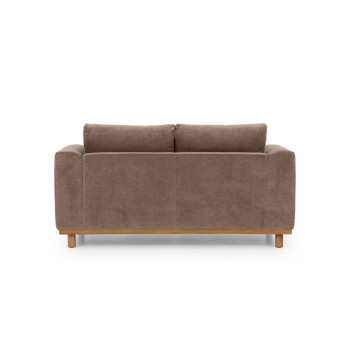 Portia 2 Seater Sofa, Brown