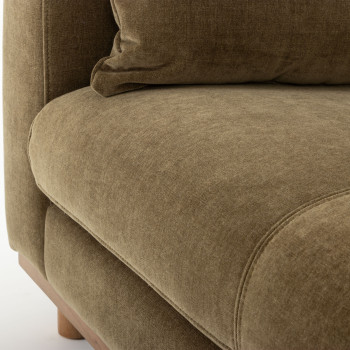 Portia 2 Seater Sofa, Olive