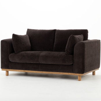 Portia 2 Seater Sofa, Midnight