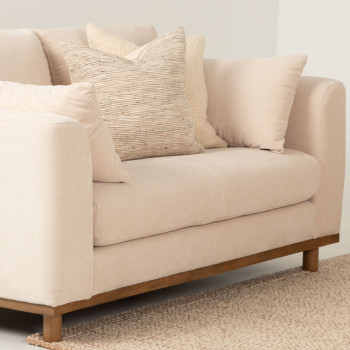 Portia 2 Seater Sofa, Beige