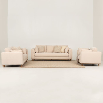 Portia 2 Seater Sofa, Beige