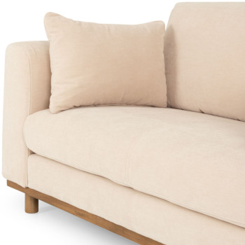 Portia 2 Seater Sofa, Beige