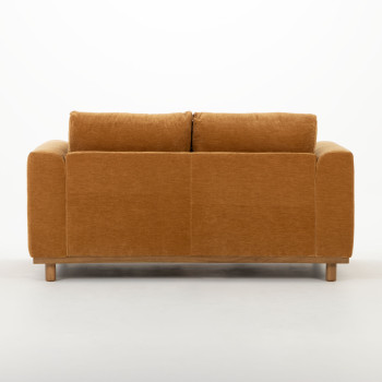 Portia 2 Seater Sofa, Amber