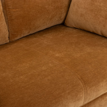 Portia 2 Seater Sofa, Amber