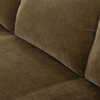 Portia 3 Seater Sofa, Olive