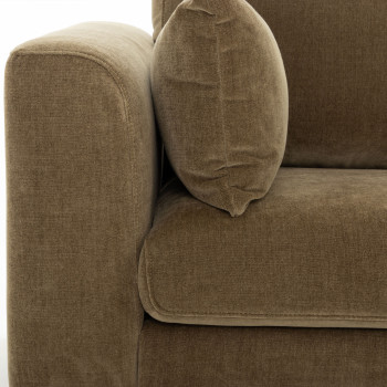 Portia 3 Seater Sofa, Olive