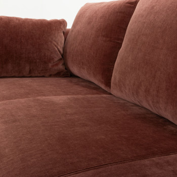 Portia 3 Seater Sofa, Brick
