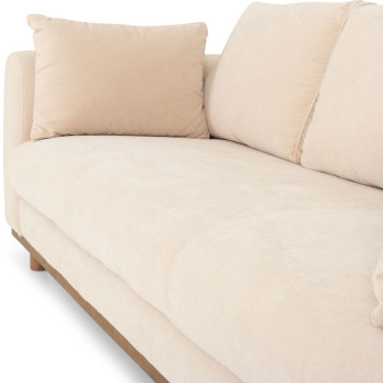 Portia 3 Seater Sofa, Beige
