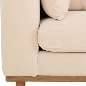 Portia 3 Seater Sofa, Beige