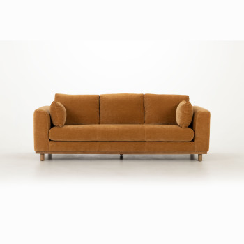 Portia 3 Seater Sofa, Amber