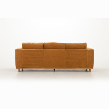 Portia 3 Seater Sofa, Amber