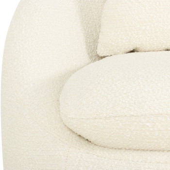 Erin Swivel Chair, White
