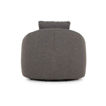 Erin Swivel Chair, Charcoal