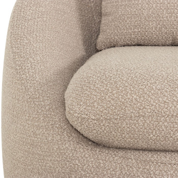 Erin Swivel Chair, Light Grey