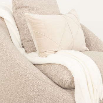 Erin Swivel Chair, Light Grey