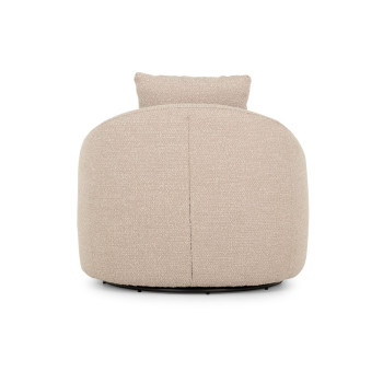 Erin Swivel Chair, Light Grey
