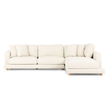 Ella Right Hand Facing Chaise Sofa, Oatmeal