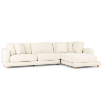 Ella Right Hand Facing Chaise Sofa, Oatmeal
