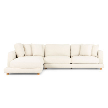 Ella Left Hand Facing Chaise Sofa, Oatmeal