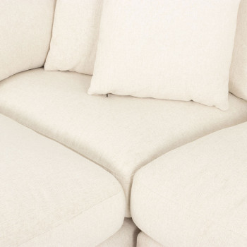 Ella Left Hand Facing Chaise Sofa, Oatmeal