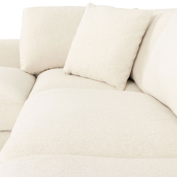 Ella Left Hand Facing Chaise Sofa, Oatmeal