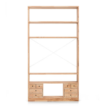 Woodwall Shelf Unit - Wide, Light