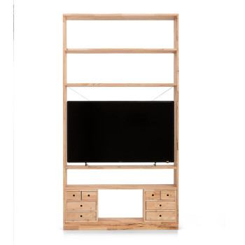 Woodwall Shelf Unit - Wide, Light