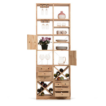 Woodwall 6x2 Cube, Light