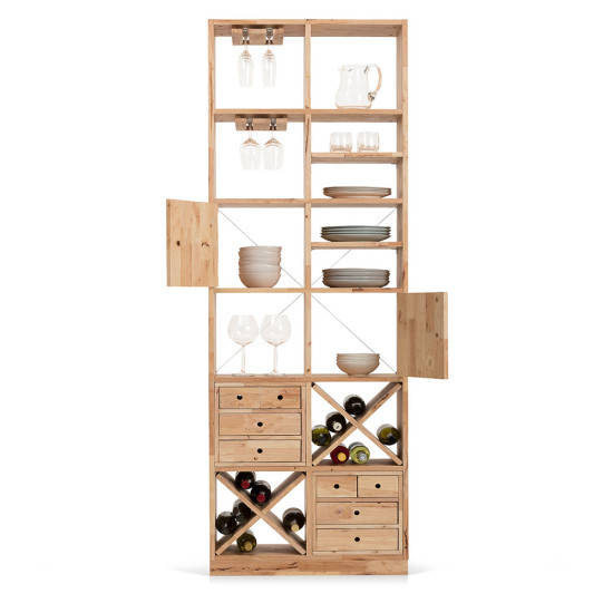 Woodwall 6x2 Cube, Light