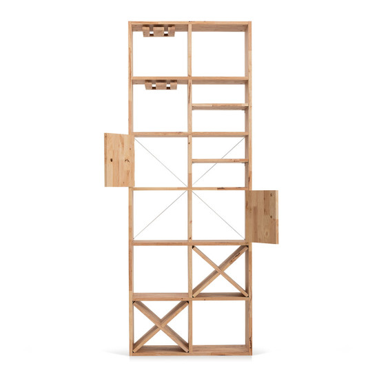 Woodwall 6x2 Cube, Light