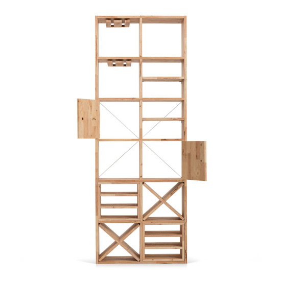 Woodwall 6x2 Cube, Light