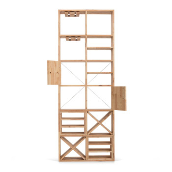 Woodwall 6x2 Cube, Light