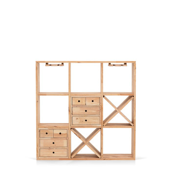 Woodwall 3x3 Cube, Light
