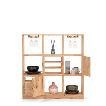 Woodwall 3x3 Cube, Light