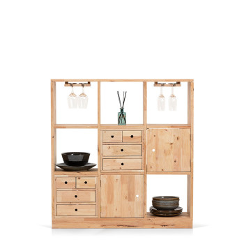 Woodwall 3x3 Cube, Light