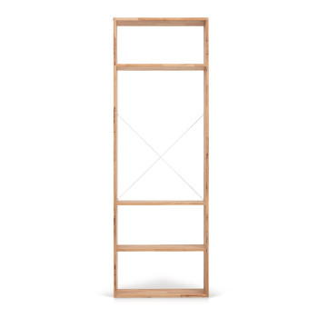 Woodwall Narrow Shelf Unit, Light