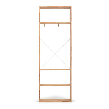 Woodwall Narrow Shelf Unit, Light