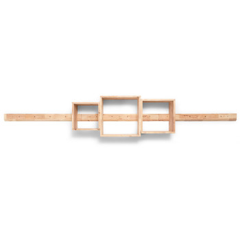 Woodwall Floating Cube Set, Light