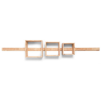 Woodwall Floating Cube Set, Light