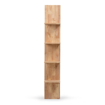 Woodwall Ladder Bookshelf, Light