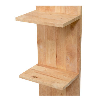 Woodwall Ladder Bookshelf, Light