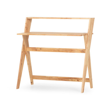 Woodwall Scissors Desk, Light