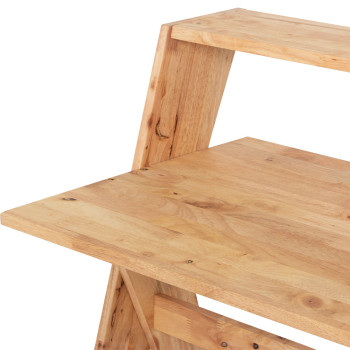 Woodwall Scissors Desk, Light