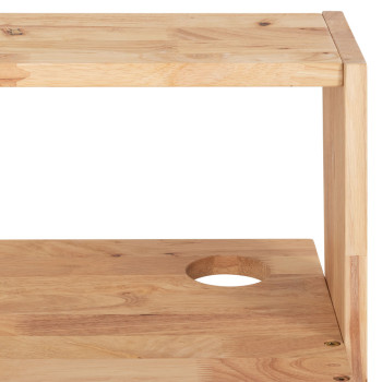 Woodwall Scissors Desk, Light