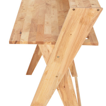 Woodwall Scissors Desk, Light